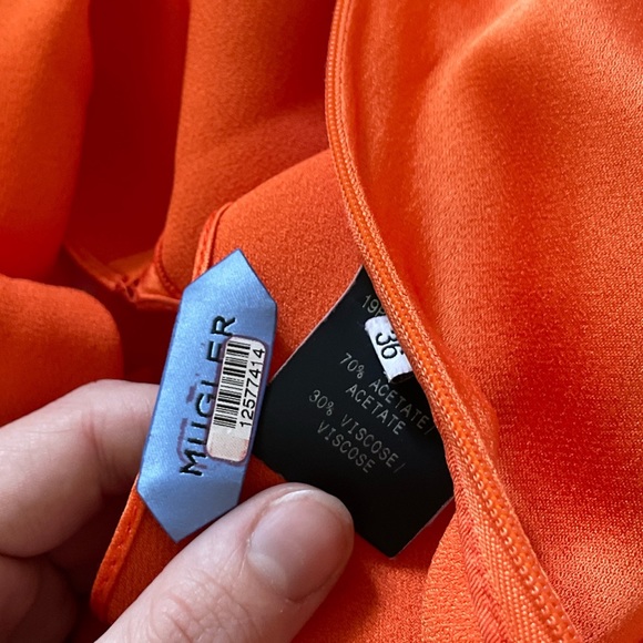 Mugler satin dress - Picture 7 of 8